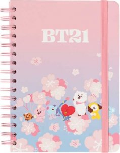 BT21 Line Friends BT21 - Zeszyt / notatnik A5 7