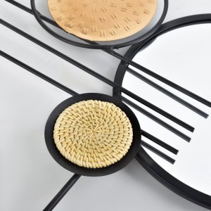 Lumarko Dekoracja Z Lustrem 48x7xh37cm 2