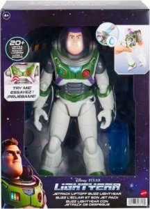 Figurka Mattel Ligthyear Buzz Astral z plecakiem odrzutowym Światła i dźwięki Figurka deluxe 30cm HJJ34 p3 MATTEL 1