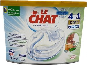 Henkel Le Chat 4in1 Discs Sensitive 16 kapsułek 1