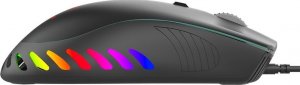 Mysz MW Marvo Mysz G985, 10000DPI, optyczna, 7kl., przewodowa USB, czarna, do gry, podświetlona 2