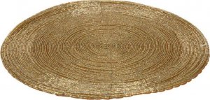 Vilde Mata kuchenna złota na stół podkładka pod talerz sztućce okrągła 30 cm 5
