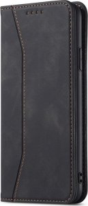 Hurtel Magnet Fancy Case etui do Samsung Galaxy A53 5G pokrowiec portfel na karty kartę podstawka czarny 4