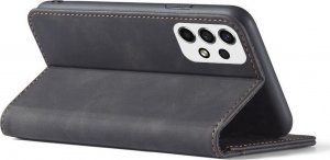 Hurtel Magnet Fancy Case etui do Samsung Galaxy A53 5G pokrowiec portfel na karty kartę podstawka czarny 5