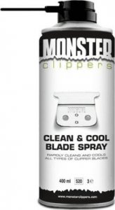 Monster Monster Clippers Clean & Cool Blade Spray 400ml 1