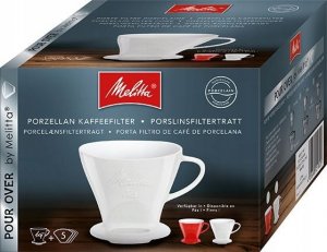 Melitta Melitta porcelanowy dripper do kawy 1x4 - Biały 7