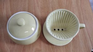 Melitta Melitta porcelanowy dripper do kawy 1x4 - Biały 8