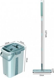 Mop Gold Start Mop, teleskopowy kijek Kolor: zielony 4