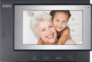 Eura Monitor EURA VDA-02A3 EURA CONNECT ekran 7'' otwieranie 2 wejść 2