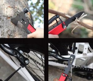 Dexxer Multitool narzędzie wielofunkcyjne 17 w 1 z siekierką w pokrowcu MT-PRO-5 uniwersalny 8