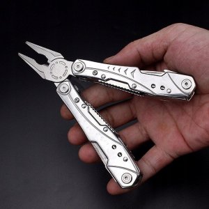 Dexxer Multitool narzędzie wielofunkcyjne scyzoryk 23 w 1 MT-PRO-2 (Srebrny) uniwersalny 4
