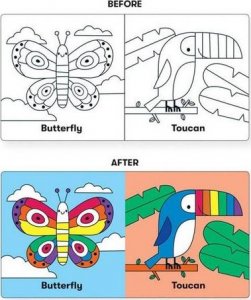 Mudpuppy Mudpuppy - książeczka do kąpieli - tęczowa dżungla 3