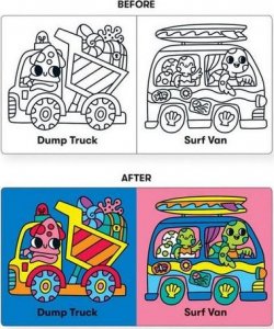 Mudpuppy Mudpuppy - książeczka do kąpieli - pojazdy 4