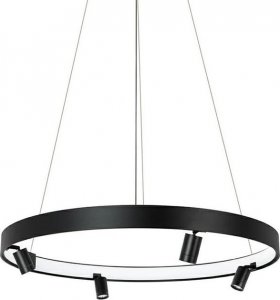 Lampa wisząca Moosee Metalowa lampa wisząca Circle LED 62,5W 3000K grafitowa 1
