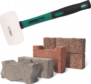 Stalco Młotek Gumowy Stalco Brukarski 60 Mm 4