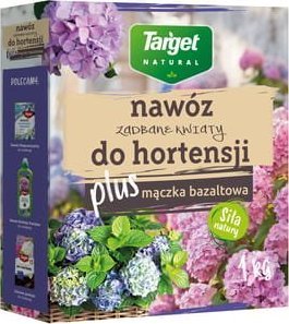 Target Nawóz do hortensji z mączką bazaltową zadbane kwiaty 1 kg Target 1