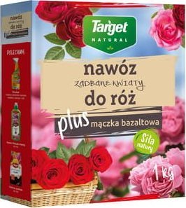 Target Nawóz do róż z mączką bazaltową zadbane kwiaty 1 kg Target 1