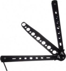 Malatec Nóż motylkowy do treningu- czarny 5