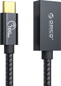 Kabel USB Orico USB-C - USB-A 1 m Czarny (CAF31-10-BK-BP) 1