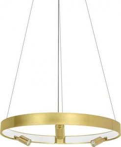 Lampa wisząca Moosee Okrągła lampa wisząca Circle LED 48,3W 3000K metalowa złota 1
