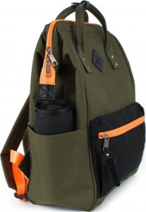 Plecak Himawari OKTA nr 4 14" (tr22252) ciemnozielony 10