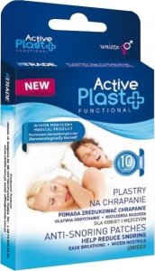 Mop Ntrade Plastry na chrapanie Active Plast 10 sztuk - Długi termin ważności! 1
