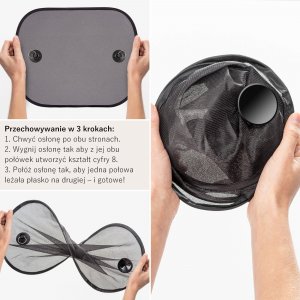 Reer Przeciwsłoneczna osłona do samochodu 2szt REER 2