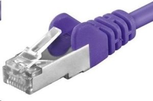 PremiumCord PREMIUMCORD Patch kabel CAT6a S-FTP, RJ45-RJ45, AWG 26/7 7m fialová 2