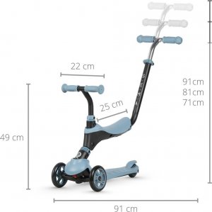 Hulajnoga Qplay Sema Niebieski (4540) 5
