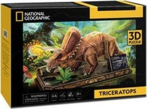 Cubic Fun PUZZLE 3D NATIONAL GEOGRAPHIC TRICERATOPS 1