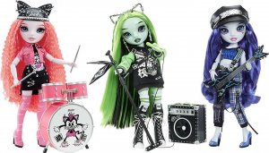 MGA Rainbow High Lalka Mara Pinkett + instrument 7