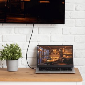 Kabel USB Reagle USB-C - USB-C 3 m Czarny 3