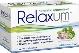 NORIS PHARMA Relaxum, 150 tabletek - Długi termin ważności! 1