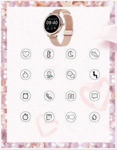 Smartwatch Active Band NY33 Złoty 10