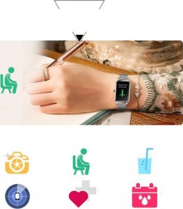 Smartwatch Active Band NX2 Złoty 2