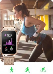 Smartwatch Active Band NX2 Złoty 7