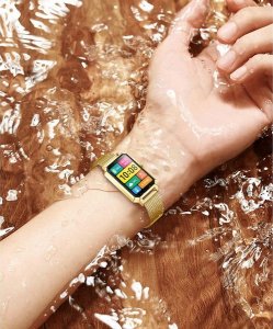 Smartwatch Active Band NX2 Złoty 9