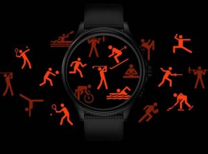 Smartwatch Active Band MW One Czarny 7