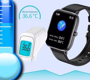 Smartwatch Rubicon RNCE79 Czarny  (RNCE79) 13