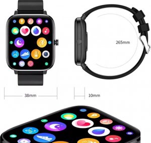 Smartwatch Rubicon RNCE79 Czarny  (RNCE79) 7