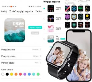 Smartwatch Rubicon RNCE79 Niebieski  (RNCE79) 11