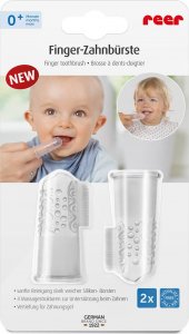 Reer Szczoteczka do zębów na palec silikon REER 2szt 6
