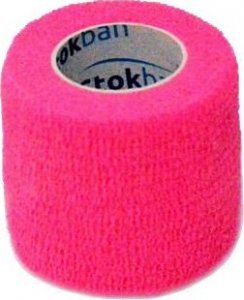 Stokban StokBan 2,5 x 450cm-różowy Bandaż elastyczny samoprzylepny 1