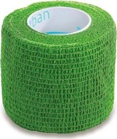 Stokban StokBan 2,5 x 450cm-zielony Bandaż elastyczny samoprzylepny 1