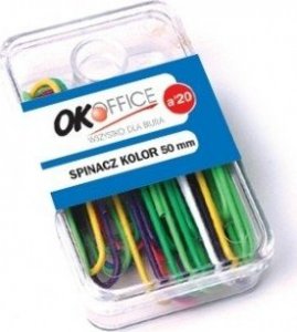 OKOFFICE Spinacze kolorowe 50 mm 50szt 1