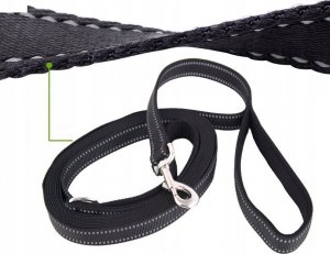 Wobell Smycz Linka Taśma Treningowa Długa dla Psa Mocna 5M odblaskowa 15