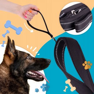 Wobell Smycz Linka Taśma Treningowa Długa dla Psa Mocna 5M odblaskowa 7