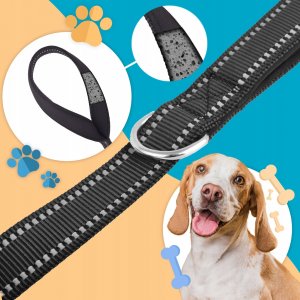 Wobell Smycz Linka Taśma Treningowa Długa dla Psa Mocna 5M odblaskowa 8