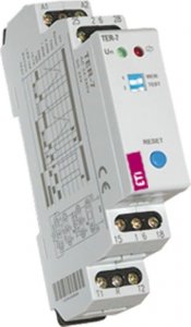 Eti-Polam Termostat modułowy analogowy 1P 8A 24-230V AC/DC IP40 TER-7 002471804 1