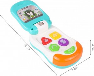 Telefon komórkowy MalPlay Telefon Interaktywny Muzyczny Komórka Dla Malucha 2